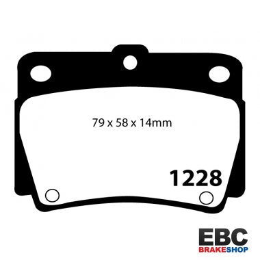 EBC Ultimax Brake Pads DP1228