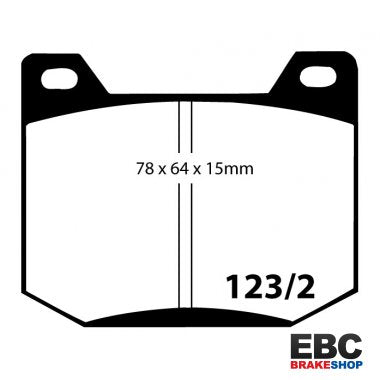 EBC Ultimax Brake Pads DP123/2