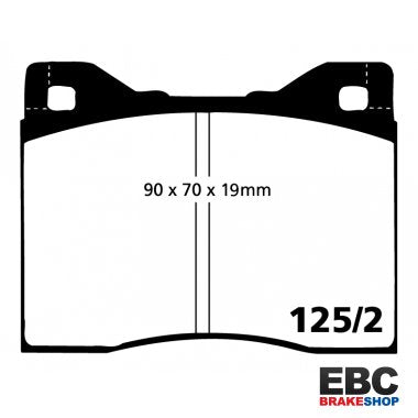 EBC Ultimax Brake Pads DP125/2