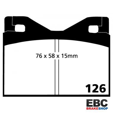 EBC Ultimax Brake Pads DP126