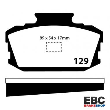 EBC Ultimax Brake Pads DP129