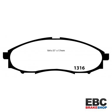 EBC Ultimax Brake Pads DP1316