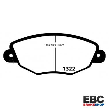 EBC Ultimax Brake Pads DP1322