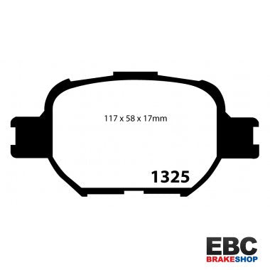 EBC Ultimax Brake Pads DP1325