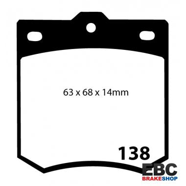 EBC Ultimax Brake Pads DP138