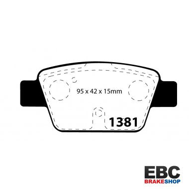 EBC Ultimax Brake Pads DP1381