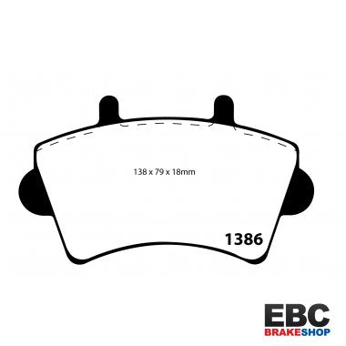 EBC Ultimax Brake Pads DP1386