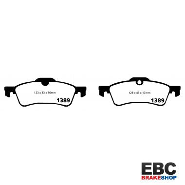 EBC Ultimax Brake Pads DP1389