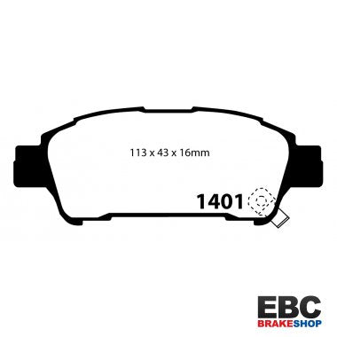 EBC Ultimax Brake Pads DP1401