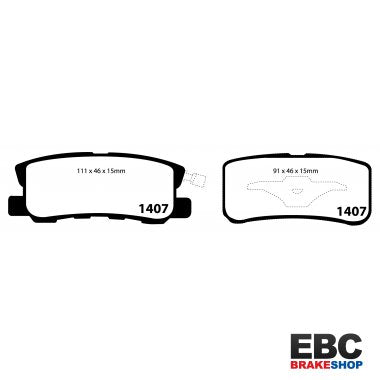 EBC Ultimax Brake Pads DP1407