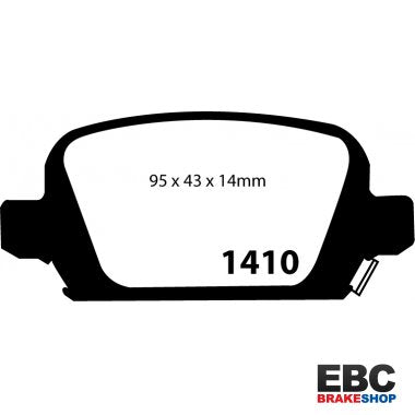 EBC Ultimax Brake Pads DP1410