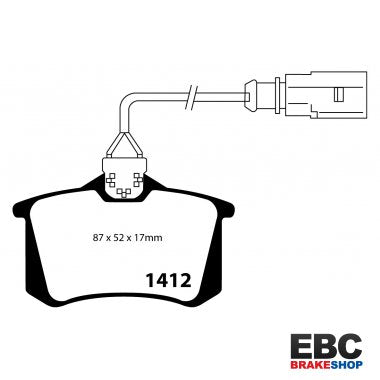 EBC Ultimax Brake Pads DP1412