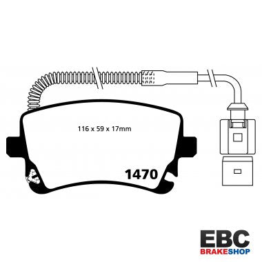 EBC Ultimax Brake Pads DP1470