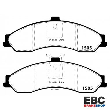 EBC Ultimax Brake Pads DP1505