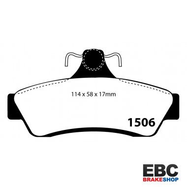 EBC Ultimax Brake Pads DP1506