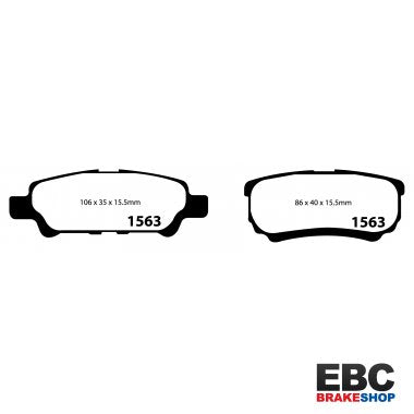 EBC Ultimax Brake Pads DP1563