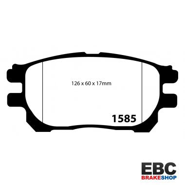 EBC Ultimax Brake Pads DP1585