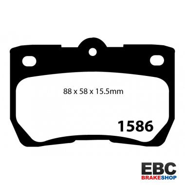 EBC Ultimax Brake Pads DP1586