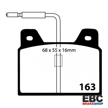 EBC Ultimax Brake Pads DP163