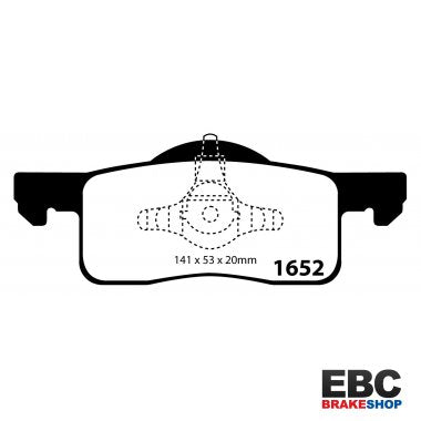 EBC Ultimax Brake Pads DP1652