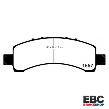 EBC Ultimax Brake Pads DP1667