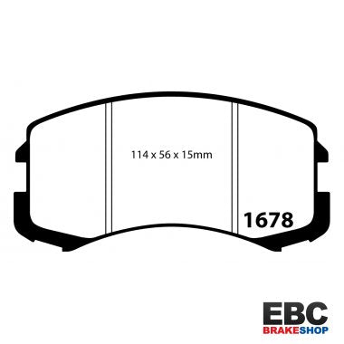 EBC Ultimax Brake Pads DP1678