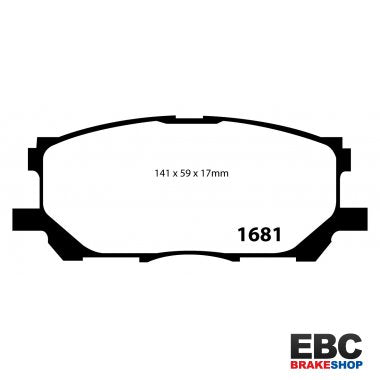 EBC Ultimax Brake Pads DP1681