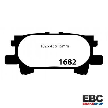 EBC Ultimax Brake Pads DP1682