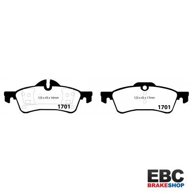 EBC Ultimax Brake Pads DP1701