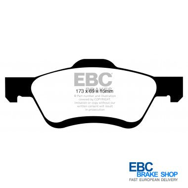 EBC Ultimax Brake Pads DP1709