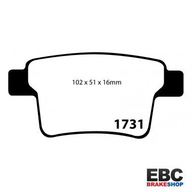 EBC Ultimax Brake Pads DP1731