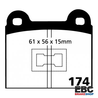 EBC Ultimax Brake Pads DP174