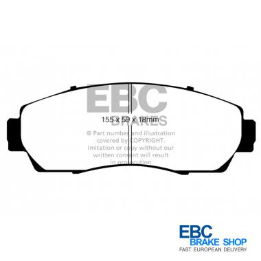 EBC Ultimax Brake Pads DP1743