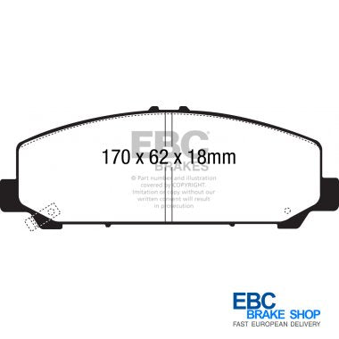 EBC Ultimax Brake Pads DP1808