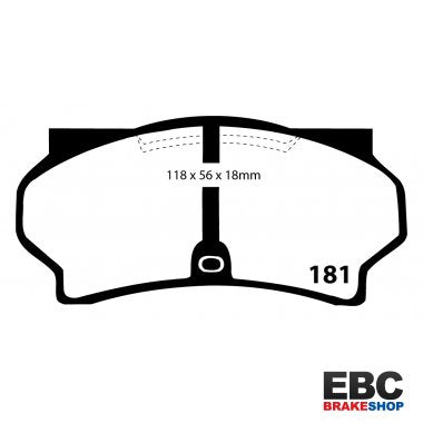 EBC Ultimax Brake Pads DP181