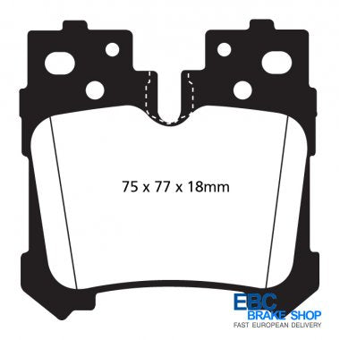 EBC Ultimax Brake Pads DP1812