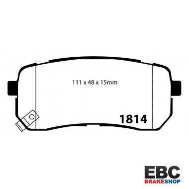 EBC Ultimax Brake Pads DP1814