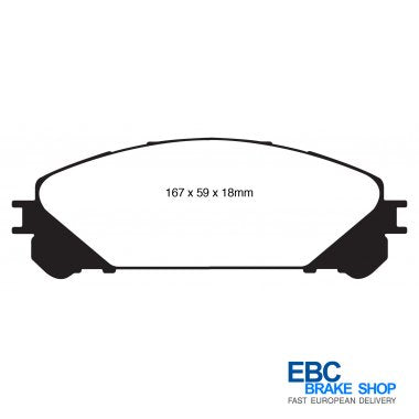 EBC Ultimax Brake Pads DP1837