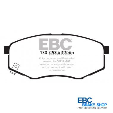 EBC Ultimax Brake Pads DP1866