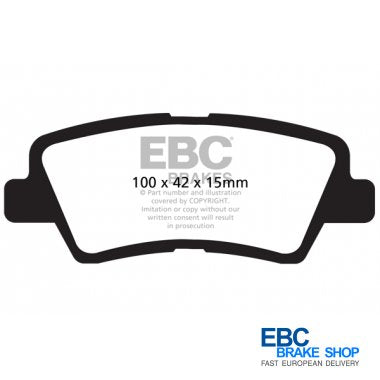 EBC Ultimax Brake Pads DP1875