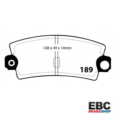 EBC Ultimax Brake Pads DP189