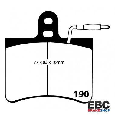 EBC Ultimax Brake Pads DP190