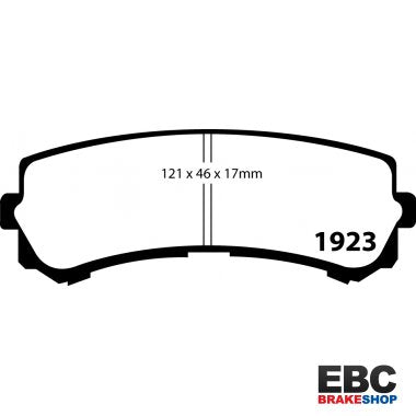 EBC Ultimax Brake Pads DP1923