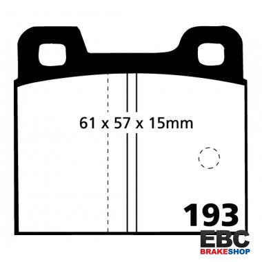 EBC Ultimax Brake Pads DP193