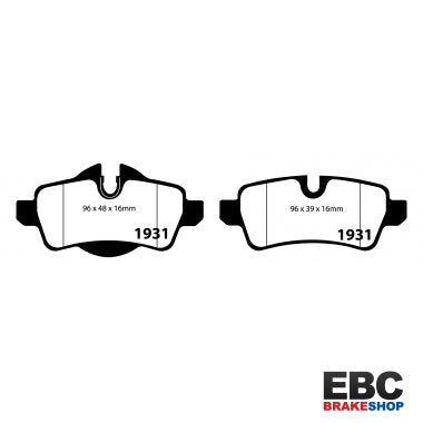 EBC Ultimax Brake Pads DP1931