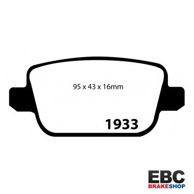 EBC Ultimax Brake Pads DP1933