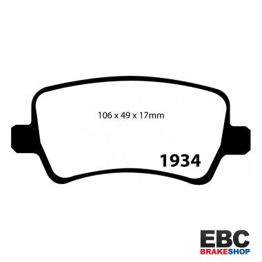 EBC Ultimax Brake Pads DP1934