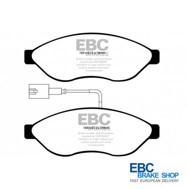 EBC Ultimax Brake Pads DP1968/2