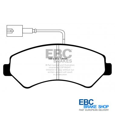 EBC Ultimax Brake Pads DP1969/2