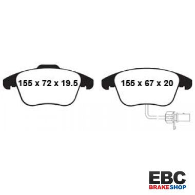 EBC Ultimax Brake Pads DP1998